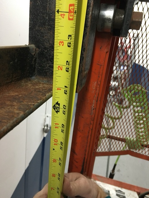 Presto Lifts Straddle Stacker B862-MOD #209