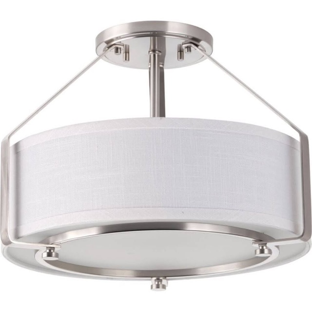 Progress Lighting P3604-09 3-Light Semi-Flush - 5 AVAILABLE