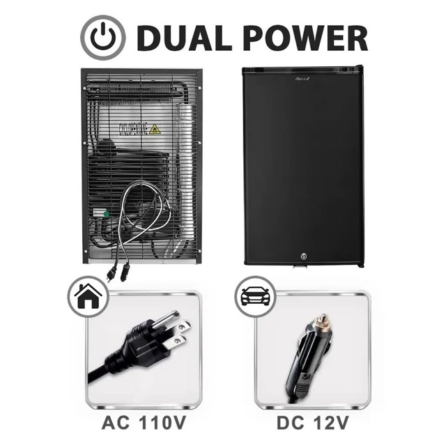 SMAD 1.7 cu.ft Small Fridge photo 4